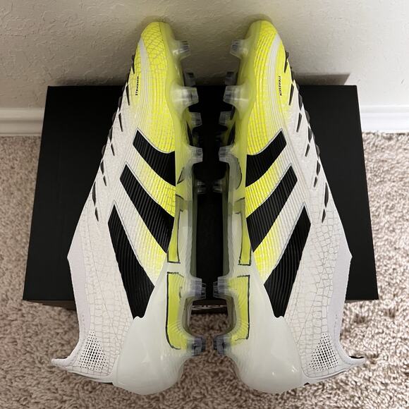 Adidas Predator Elite Laceless FG Soccer Cleats Radiant Blaze Sz 10.5 JI1075 New